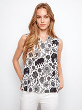 Ruffle Neck Top