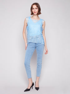 Sleeveless Heart Top