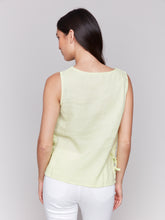 Sleeveless Linen Top