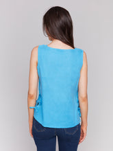 Sleeveless Linen Top