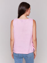 Sleeveless Linen Top