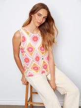 Apricot Crochet Top
