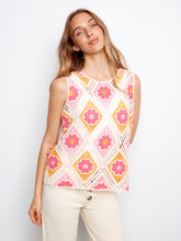 Apricot Crochet Top