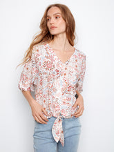 Blouse with Self Ties