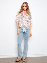 Blouse with Self Ties