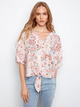 Blouse with Self Ties