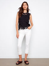 Floral Crochet Top