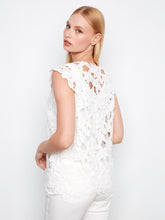 Floral Crochet Top