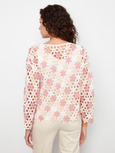 Floral Crochet Blouse