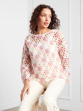 Floral Crochet Blouse