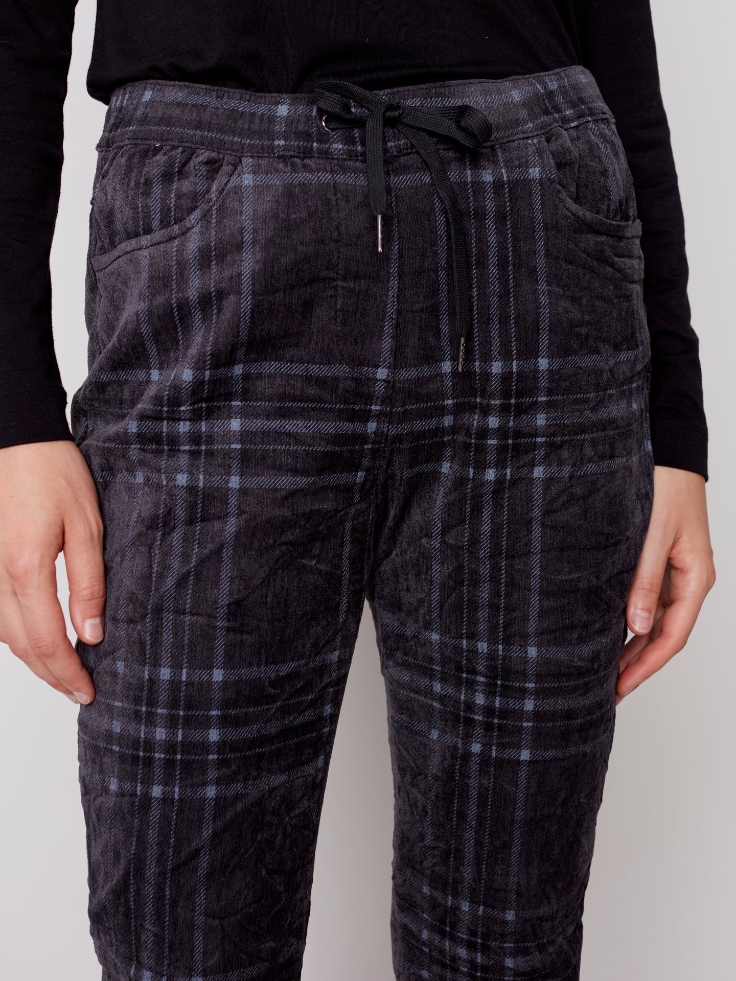 Velvet/Suede Jogger Pant