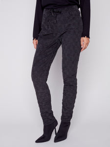 Velvet/Suede Jogger Pant