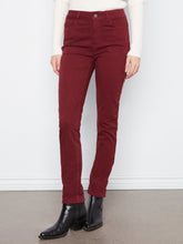 Cuffed Hem Twill Pant