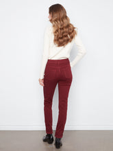 Cuffed Hem Twill Pant