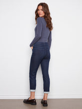 Knit Denim Joggers