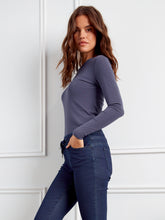 Knit Denim Joggers