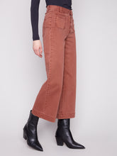 Cropped Twill Pant