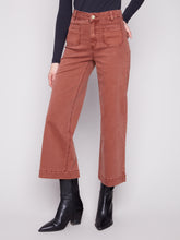 Cropped Twill Pant