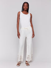 Eyelet Trimmed Pant