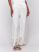 Eyelet Trimmed Pant