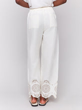 Eyelet Trimmed Pant