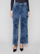 Jacquard Flower Jeans