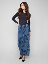 Jacquard Flower Jeans