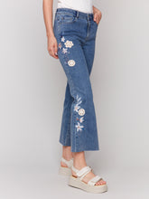 Embroidered Crochet Jean