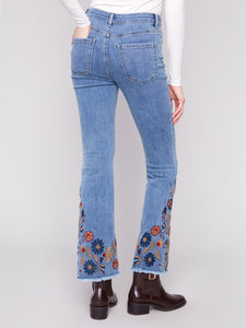 Embroidered Jean