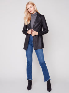 VIntage Vegan Leather Jacket