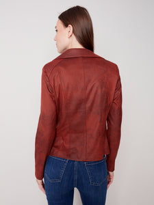 VIntage Leather Look Jacket