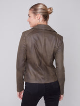 VIntage Leather Look Jacket