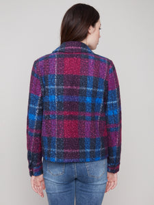 Plaid Pea Coat
