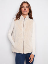 Quilted Fur Vest