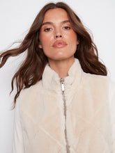 Quilted Fur Vest