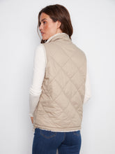 Quilted Fur Vest