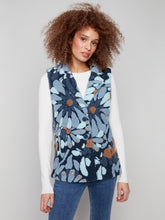 Sherpa Flower Vest