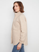 Boucle Zipper Front Jacket