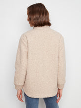 Boucle Zipper Front Jacket