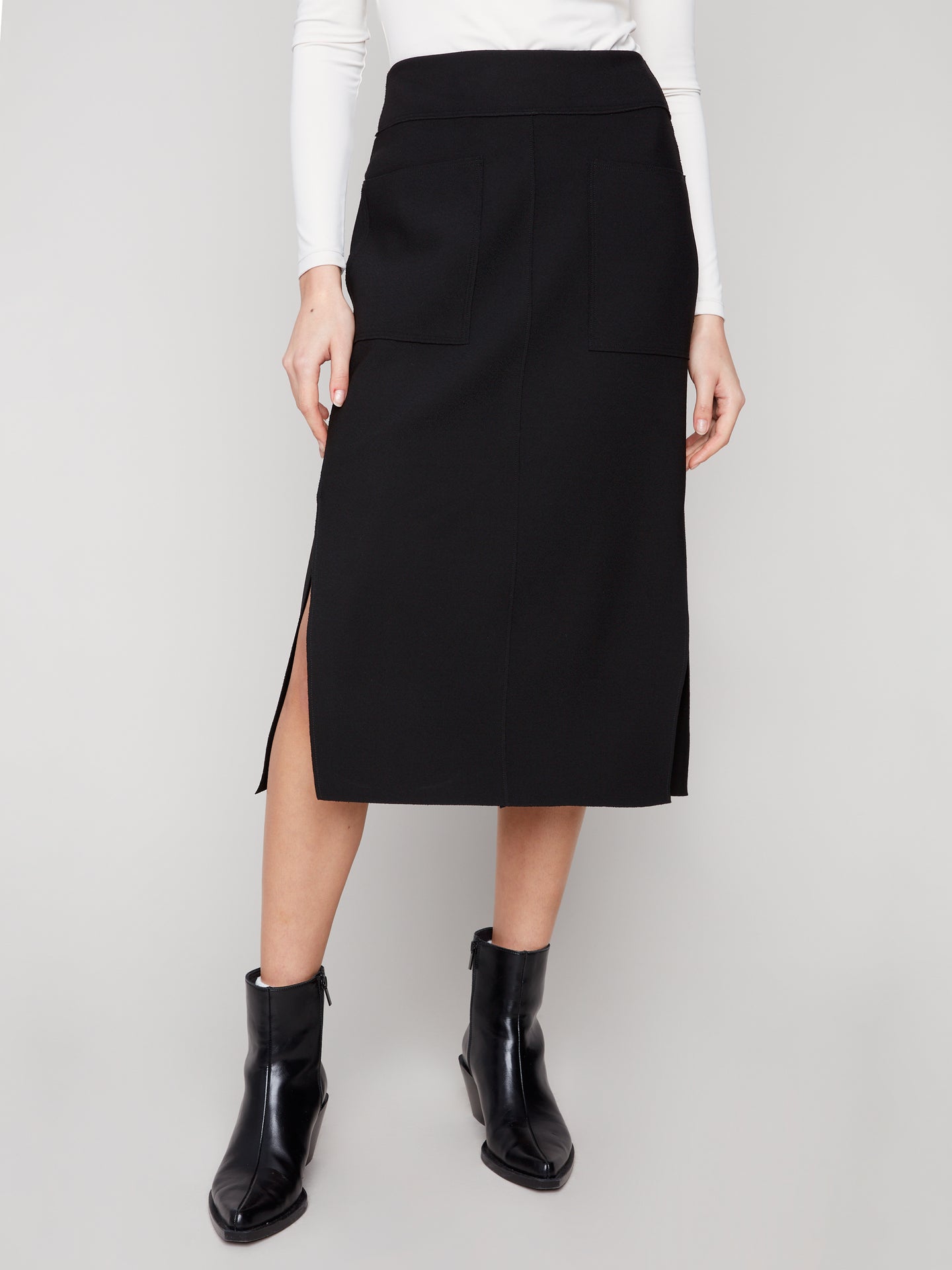 Crepe Skirt