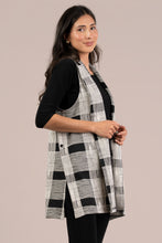 Cloud Long City Vest Print