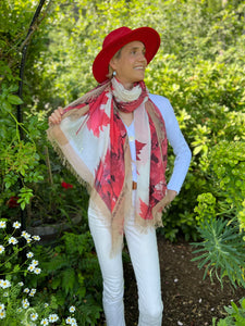 LOVE'S PURE LIGHT SCARF D-17B  Oh Canada