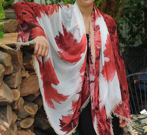 LOVE'S PURE LIGHT SCARF D-17B  Oh Canada