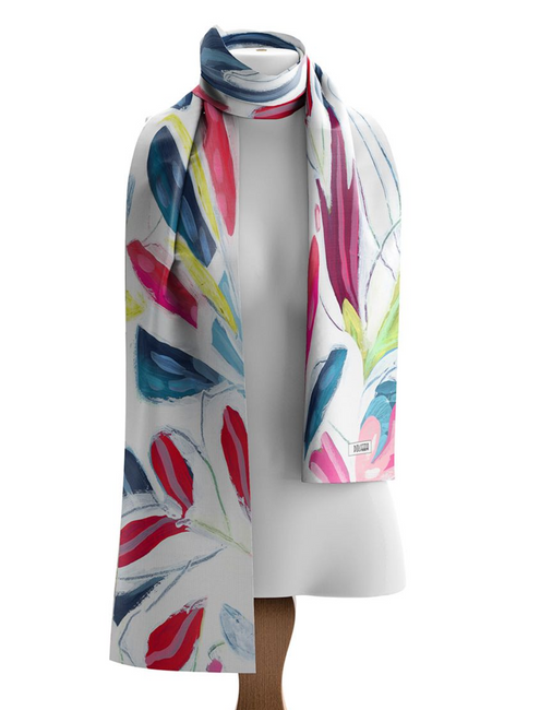Dolcezza Scarf - 'Tropical Trace II'