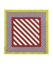 Striped Silk Bandana