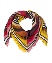 Multi Colour Half and Half Scarf