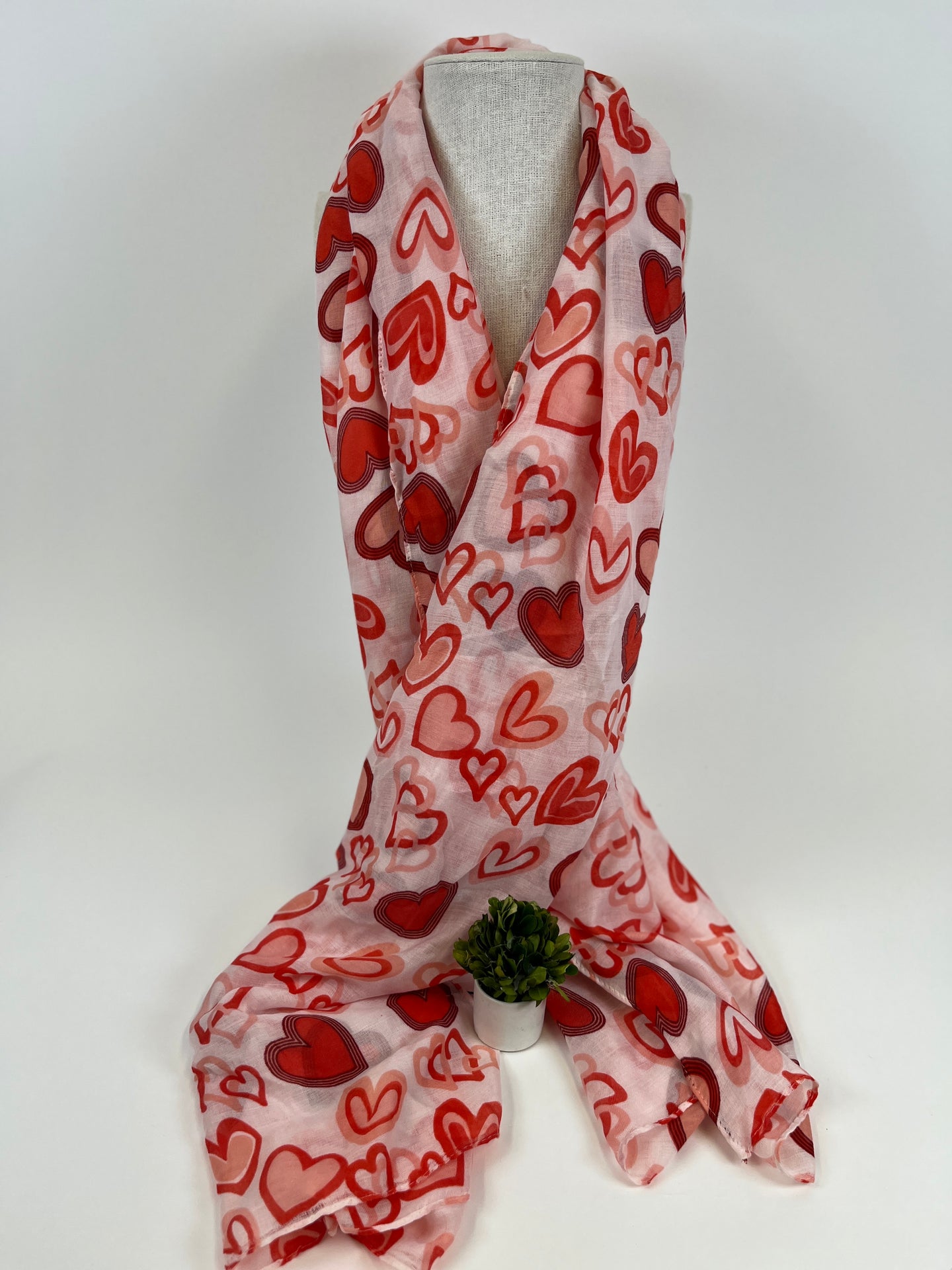 Linked Hearts Scarf