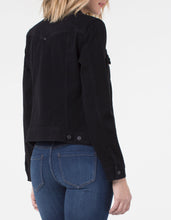 Stretch Knit Denim Jacket