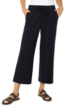 Pull On wide Leg Crop Pant