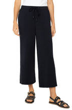 Pull On wide Leg Crop Pant